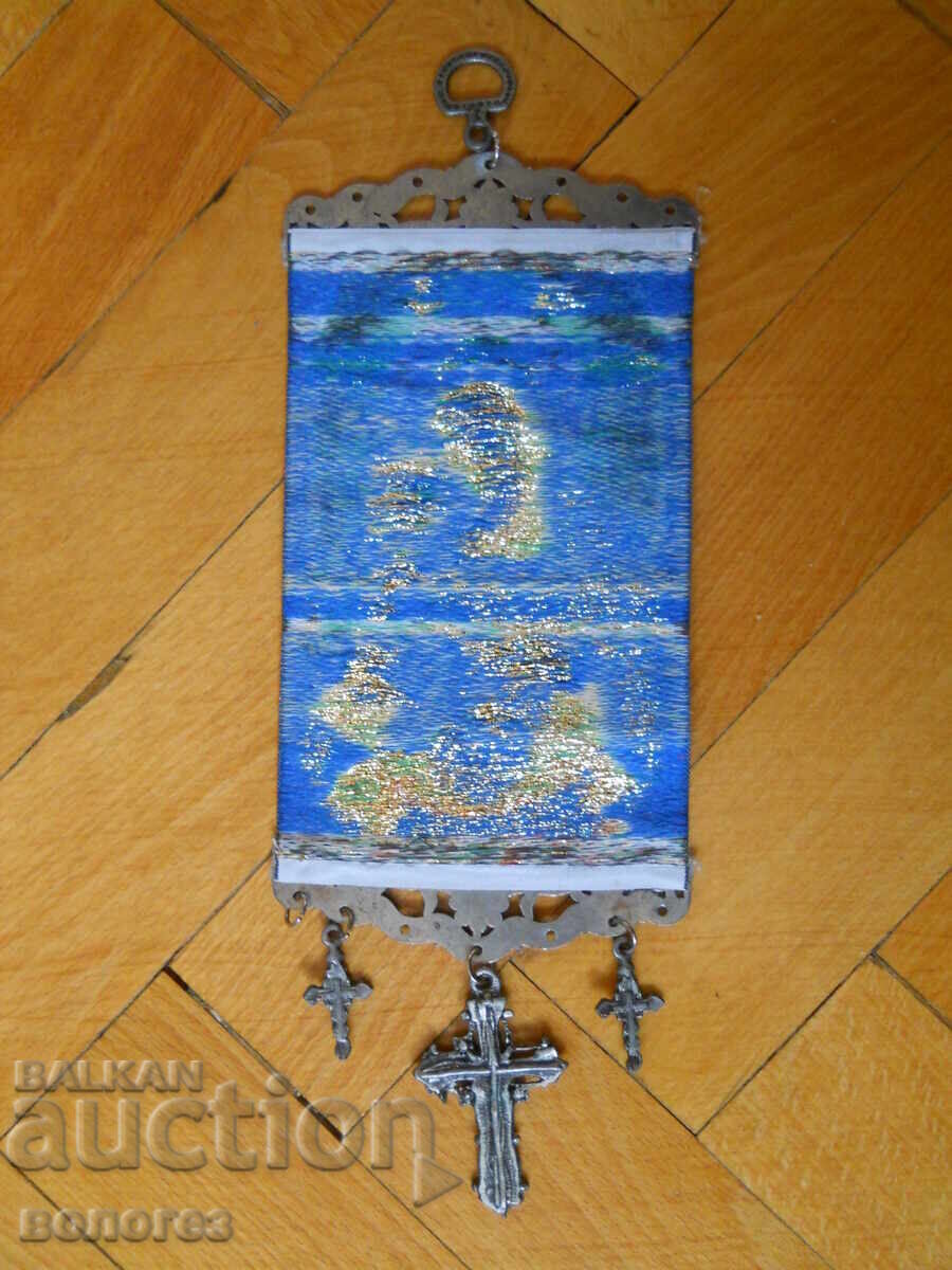 Auction Woven icon "Holy Mother with the Child" Auction Woven icon "Holy Mother with the Child"