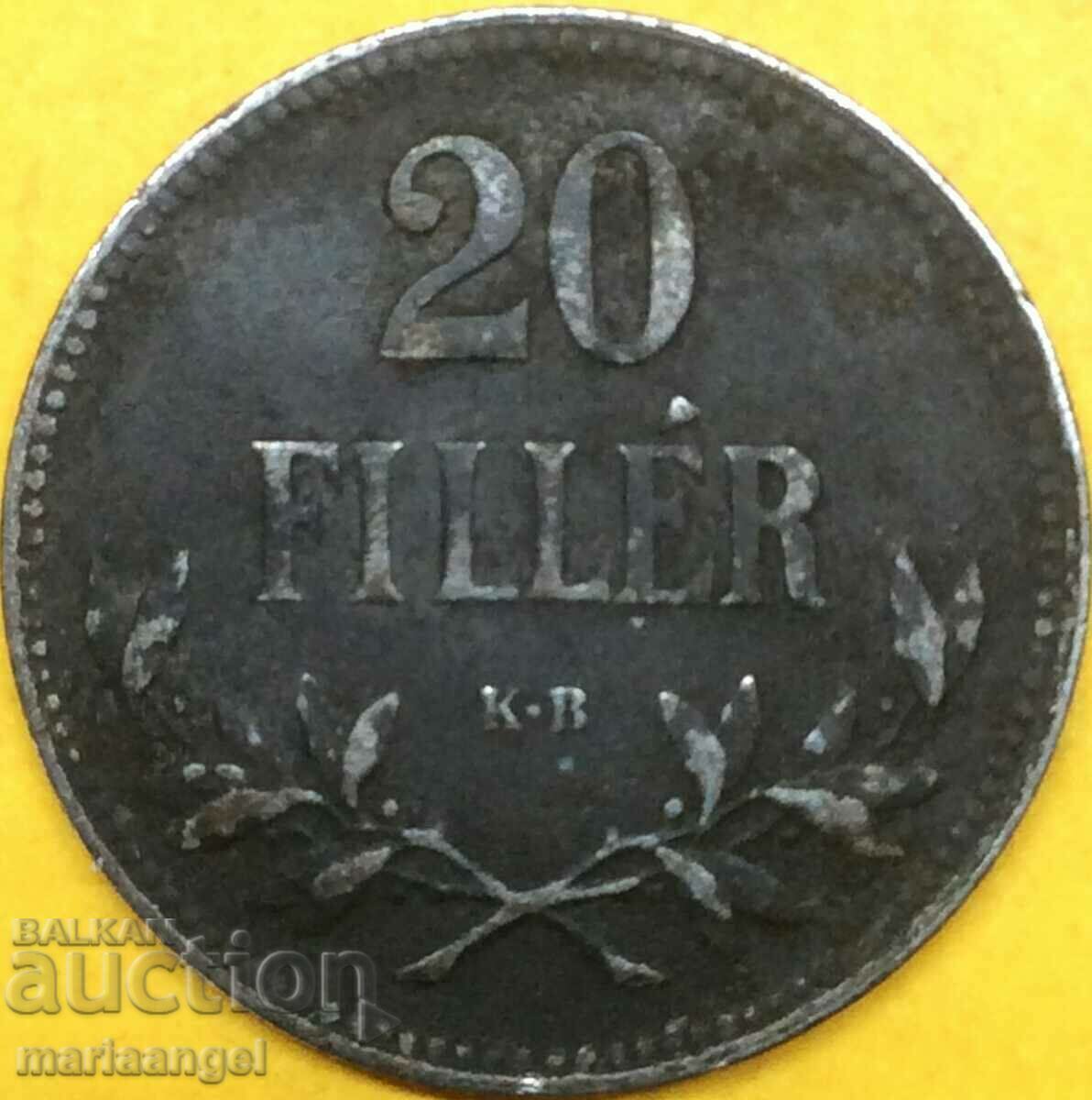 Ungaria 20 de umpleri 1917 cu preț 13.00 BGN | € 6.65 Ungaria 20 de umpleri 1917 cu preț 13.00 BGN | € 6.65
