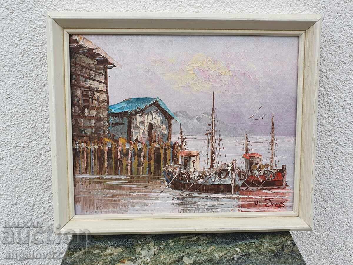 Аукцион Авторска картина с маслени бои върху платно!!! Аукцион Авторска картина с маслени бои върху платно!!!