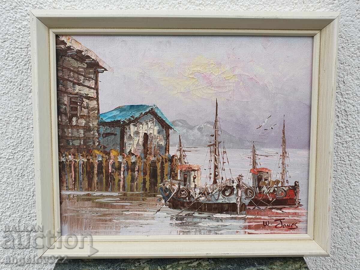 Авторска картина с маслени бои върху платно!!! - 5 Авторска картина с маслени бои върху платно!!! - 5