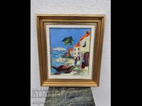 Pictura in ulei originala pe panza!!!