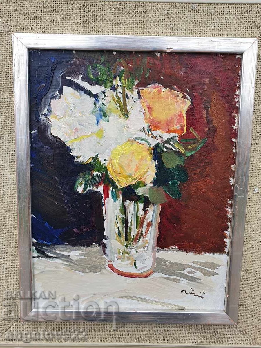 Αυθεντικός ελαιογραφικός πίνακας του Hilding ROSIO - 5