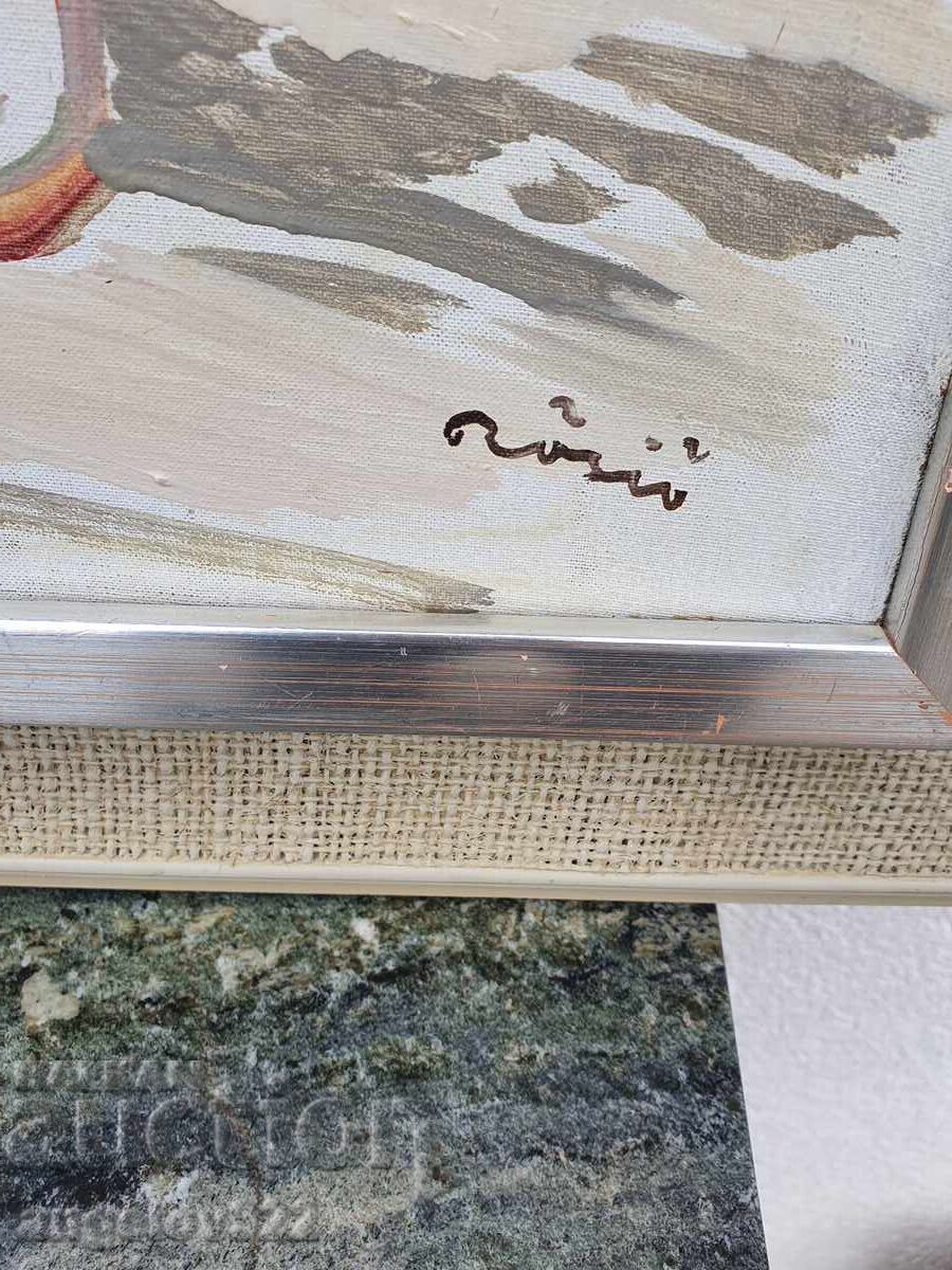 Αυθεντικός ελαιογραφικός πίνακας του Hilding ROSIO - 6