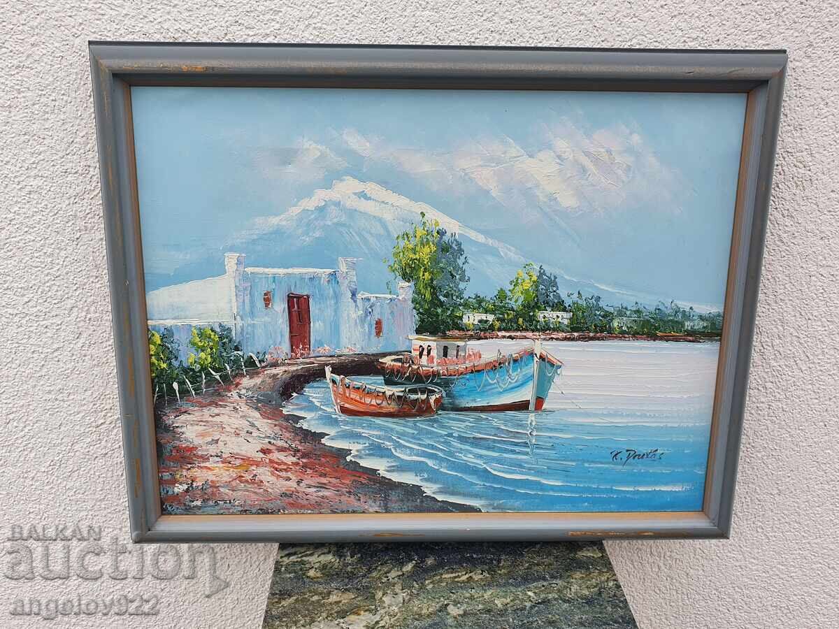 Pictura in ulei originala pe panza!!! cu preț 0.01 BGN | € 0.01