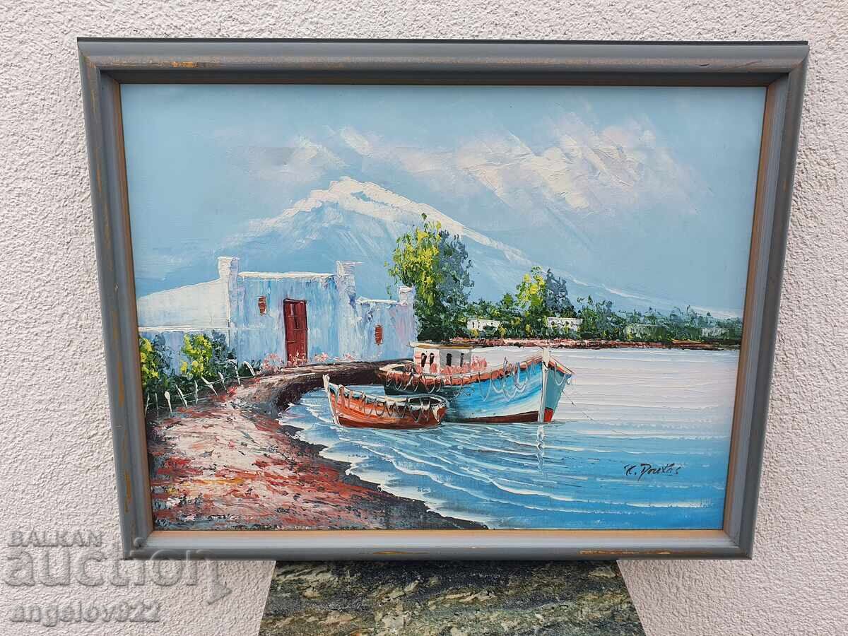 Licitație Pictura in ulei originala pe panza!!!