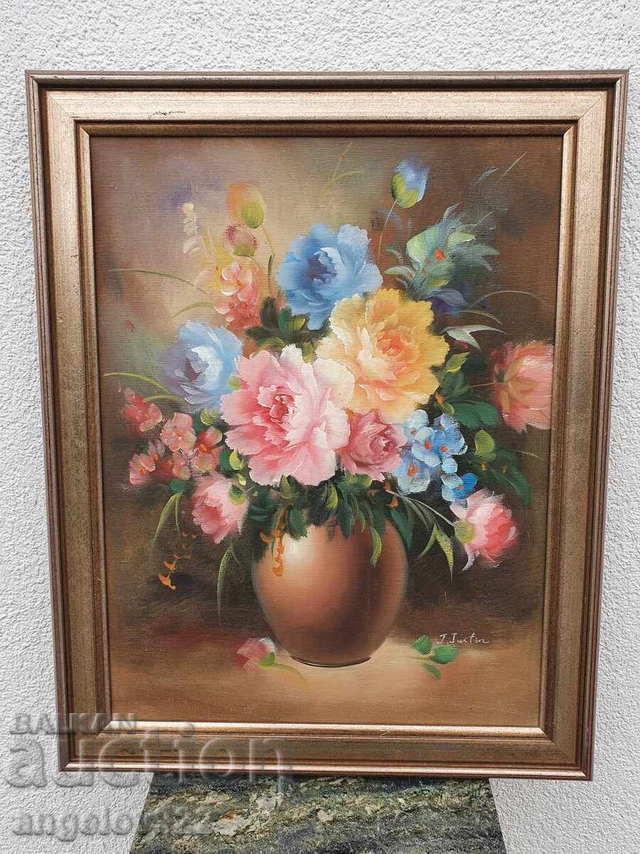 Δημοπρασία Πρωτότυπη ελαιογραφία σε καμβά!!!