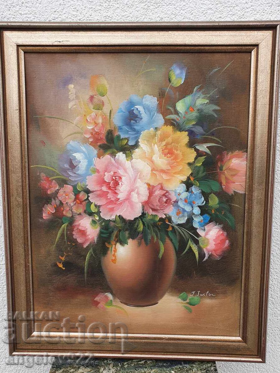 Παράδοση Πρωτότυπη ελαιογραφία σε καμβά!!!