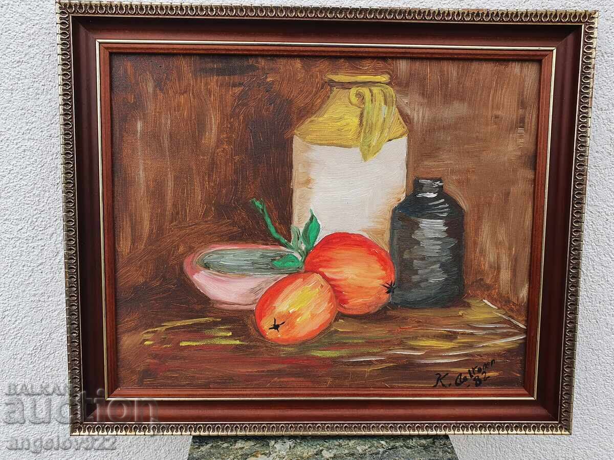 Δημοπρασία Πρωτότυπη ελαιογραφία σε καμβά!!!