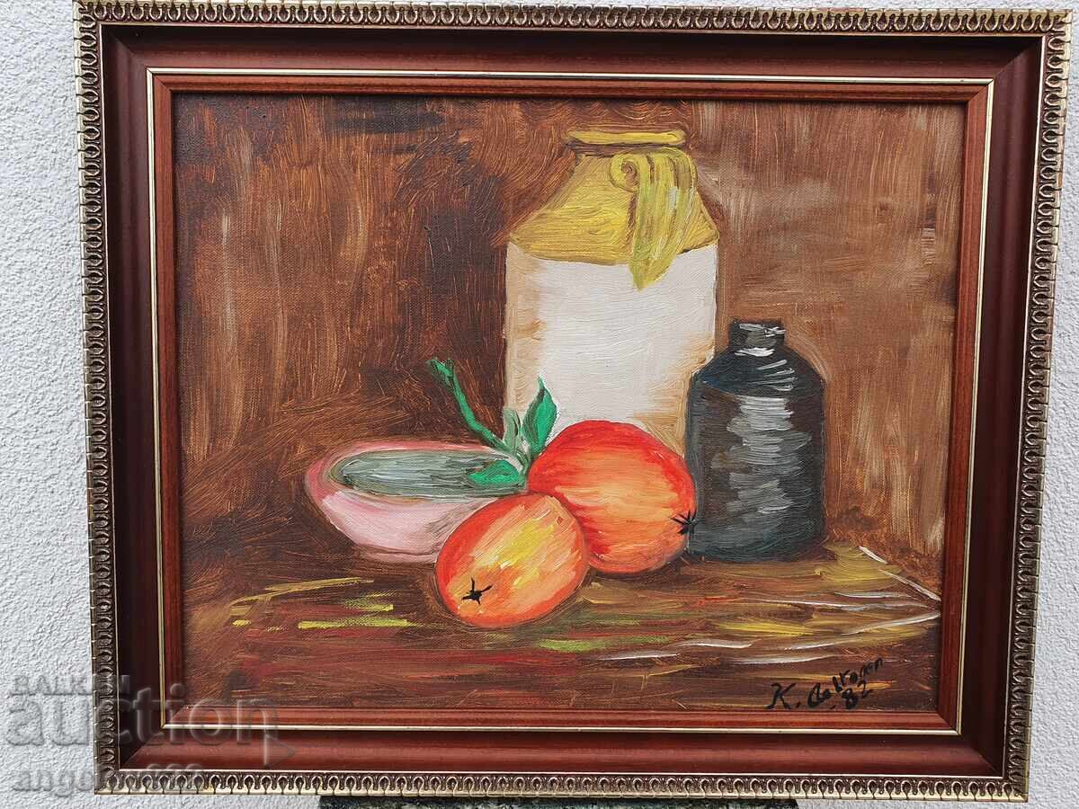 Παράδοση Πρωτότυπη ελαιογραφία σε καμβά!!!