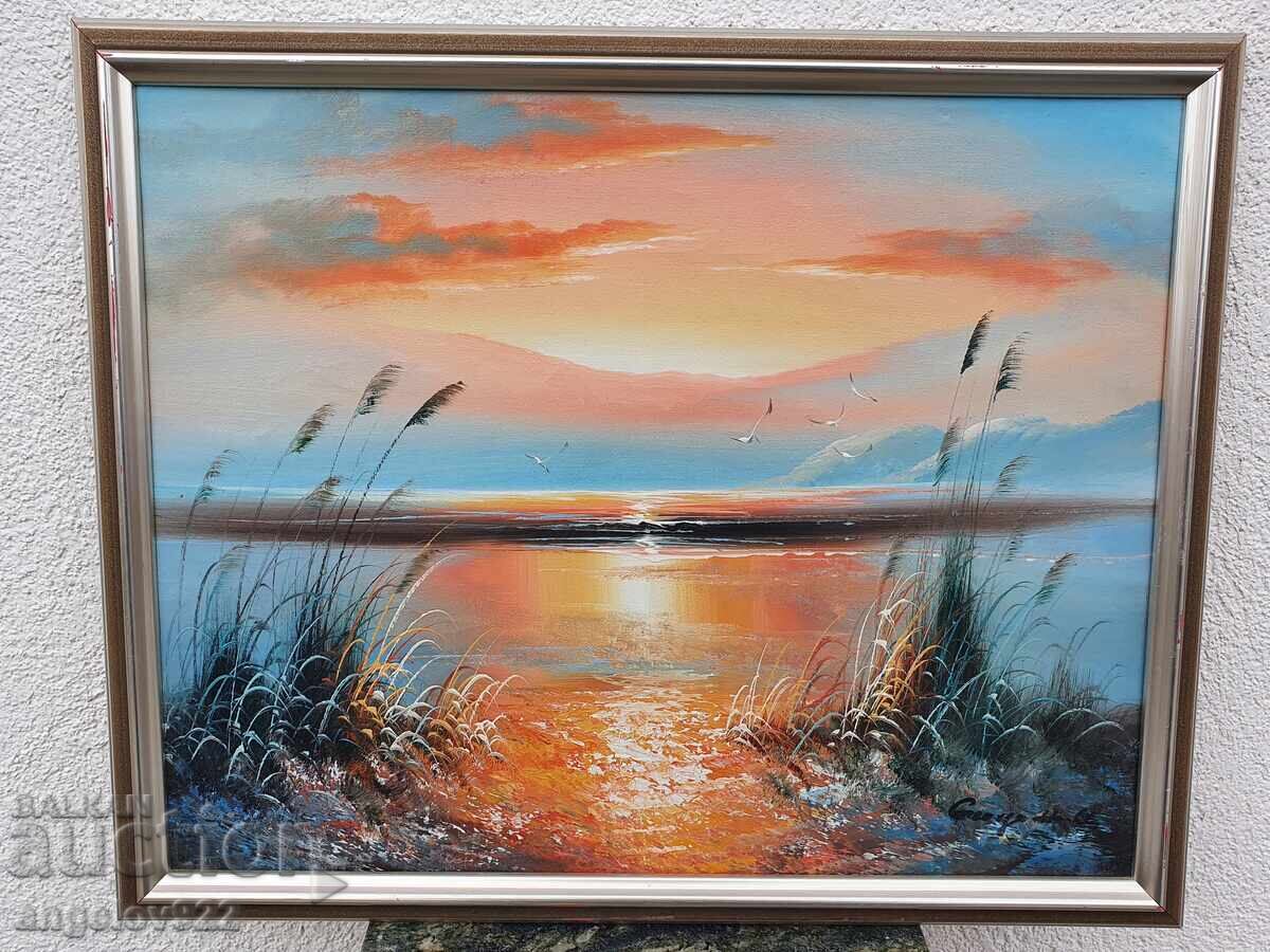 Авторска картина с маслени бои върху платно!!! - 5