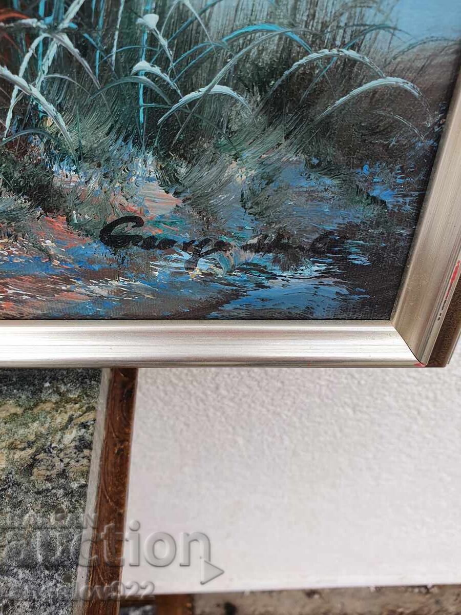 Авторска картина с маслени бои върху платно!!! - 6