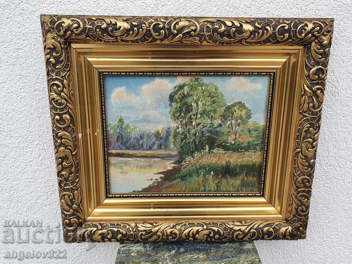 Авторска картина с маслени бои върху платно!!! с цена 1.50 лв. | € 0.77