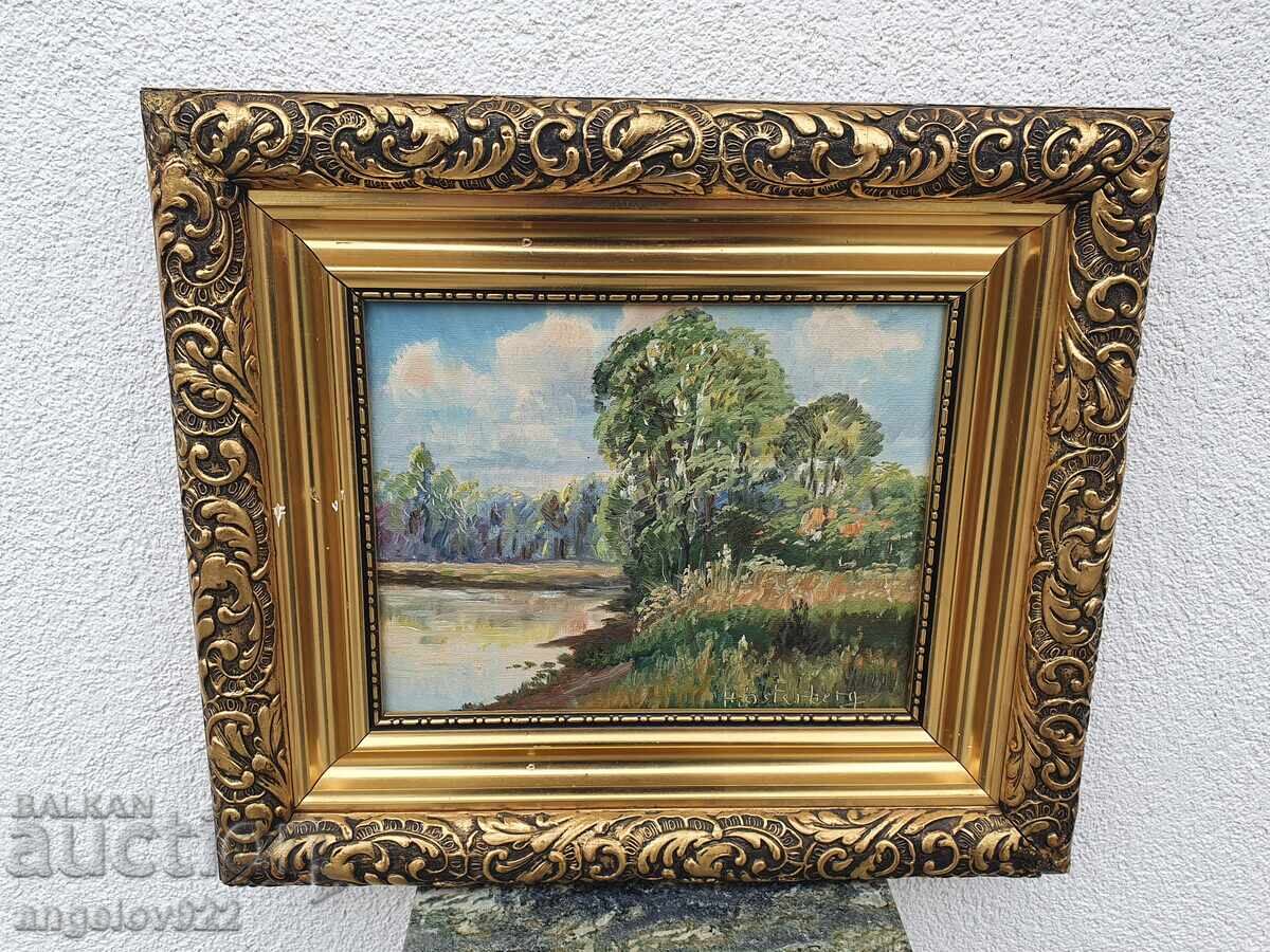 Авторска картина с маслени бои върху платно!!!