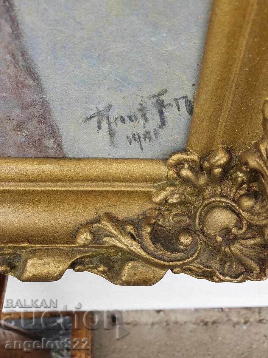 Pictura in ulei originala pe phaser!!! - 6 Pictura in ulei originala pe phaser!!! - 6