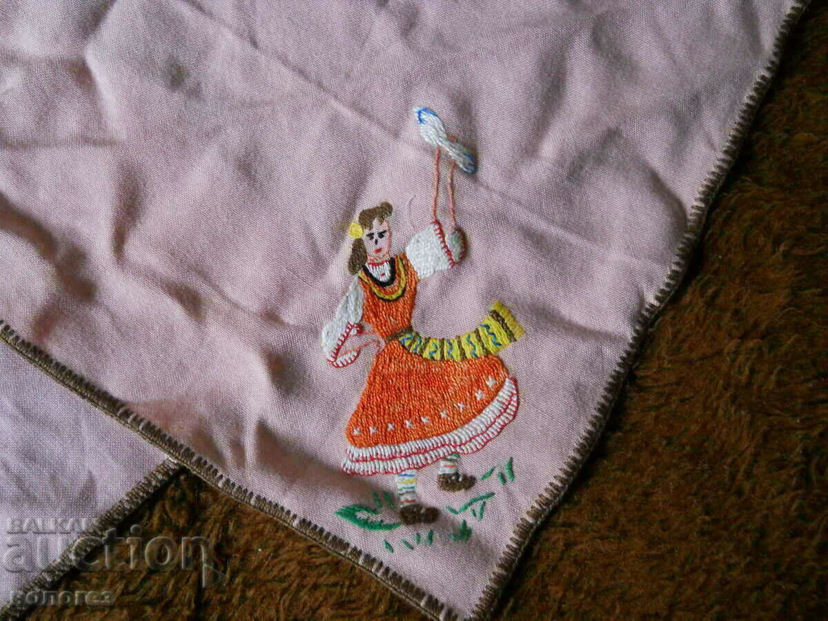 Șervețele vechi brodate manual - 6 buc - 5 Șervețele vechi brodate manual - 6 buc - 5