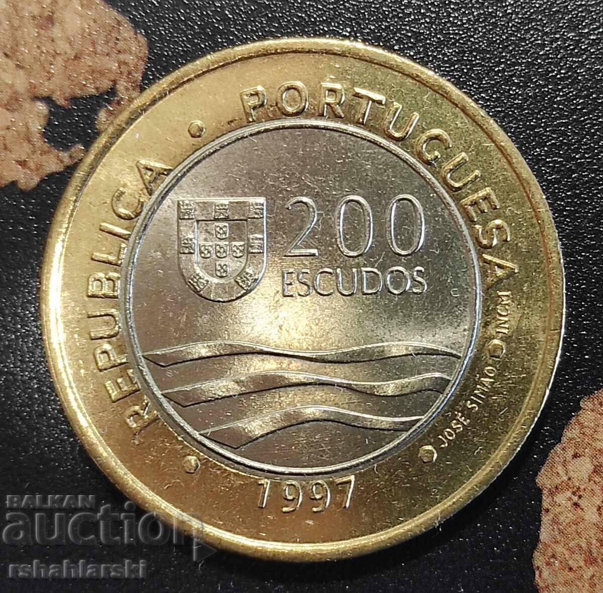 Portugal Coin (Commemorative) 200 Escudos, 1997 Portugal Coin (Commemorative) 200 Escudos, 1997