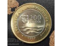 Portugal Coin (Commemorative) 200 Escudos, 1997