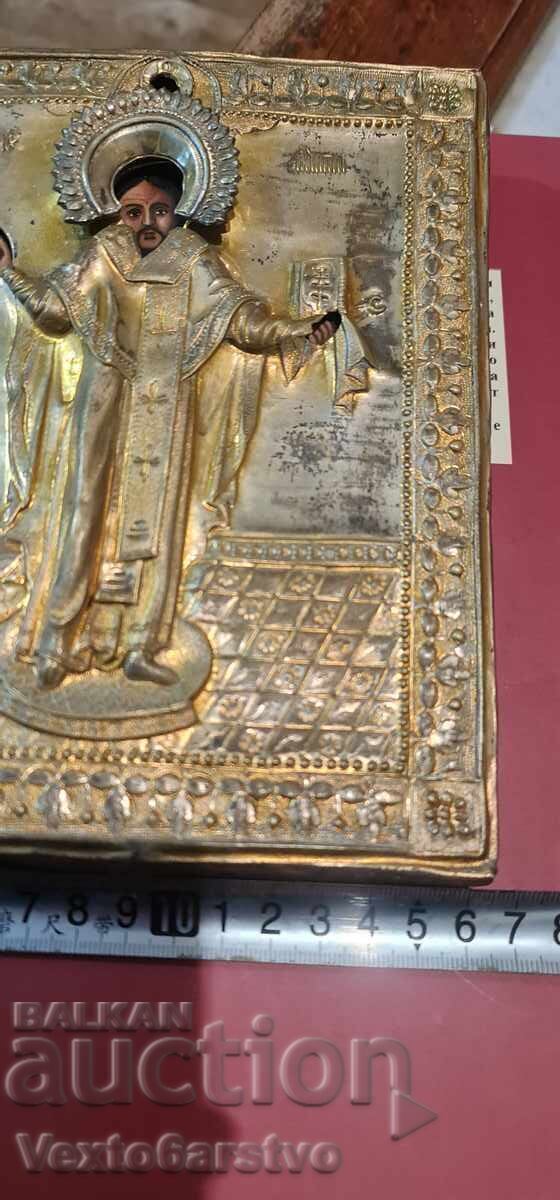 Auction OLD ICON - Late 19th c. - Early 20th c Auction OLD ICON - Late 19th c. - Early 20th c