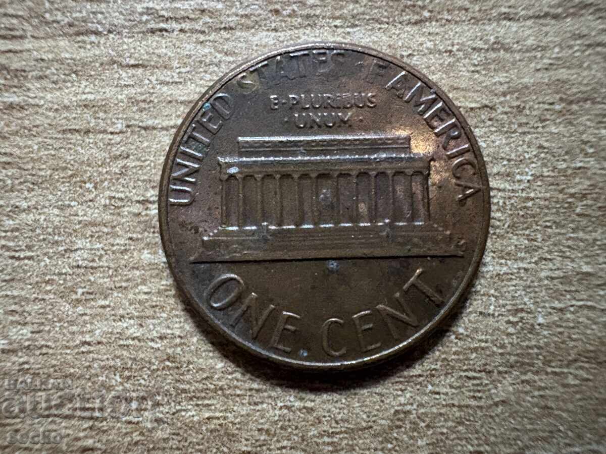 ΗΠΑ - 1 σεντ (1984) - D ΗΠΑ - 1 σεντ (1984) - D