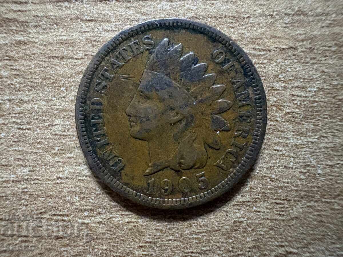 ΗΠΑ - 1 σεντ (1905) με τιμή 3.20 BGN | € 1.64 ΗΠΑ - 1 σεντ (1905) με τιμή 3.20 BGN | € 1.64