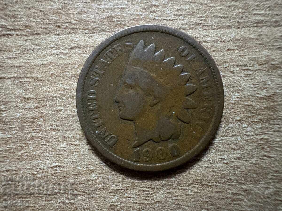САЩ - 1 цент (1900) с цена 3.00 лв. | € 1.53 САЩ - 1 цент (1900) с цена 3.00 лв. | € 1.53