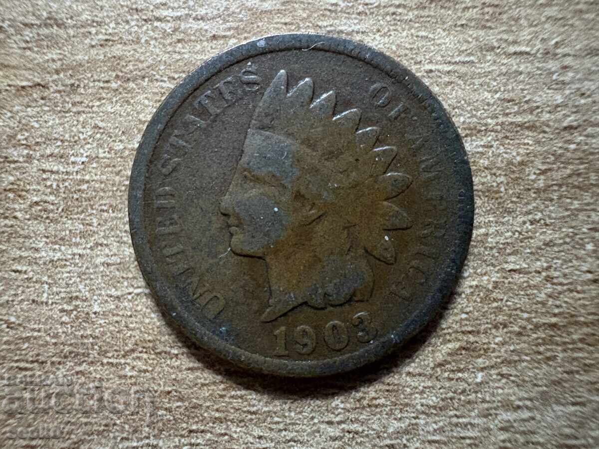 САЩ - 1 цент (1903) с цена € 1.43 | 2.80 лв. САЩ - 1 цент (1903) с цена € 1.43 | 2.80 лв.