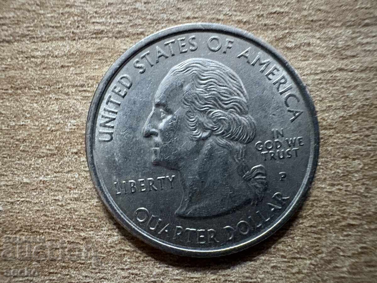 ΗΠΑ - 1/4 δολάριο (1999) - Νιου Τζέρσι - Ρ με τιμή 1.00 BGN | € 0.51