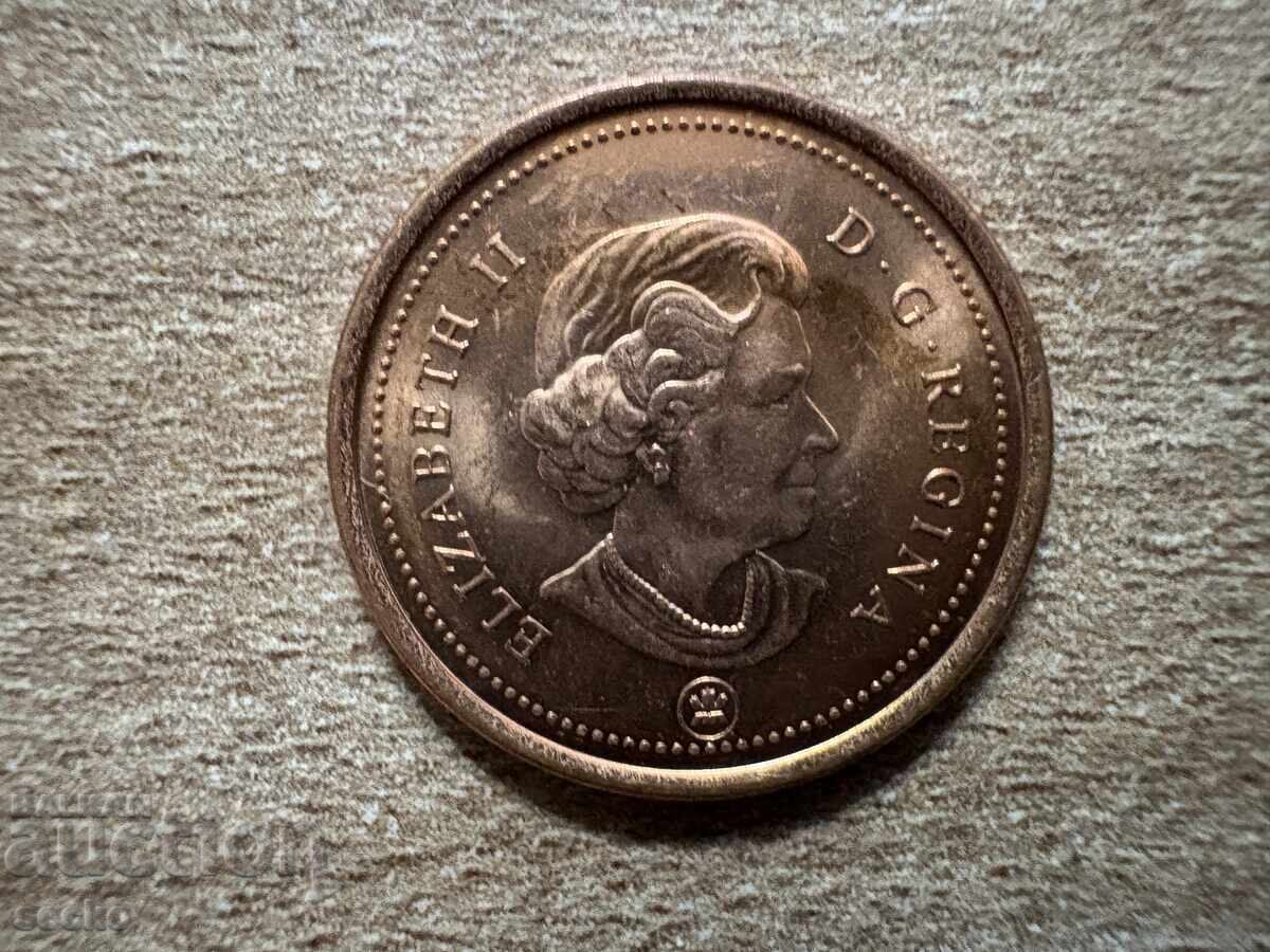 Canada - 1 Cent (2007) - Copper-plated Steel with price 0.20 BGN | € 0.10
