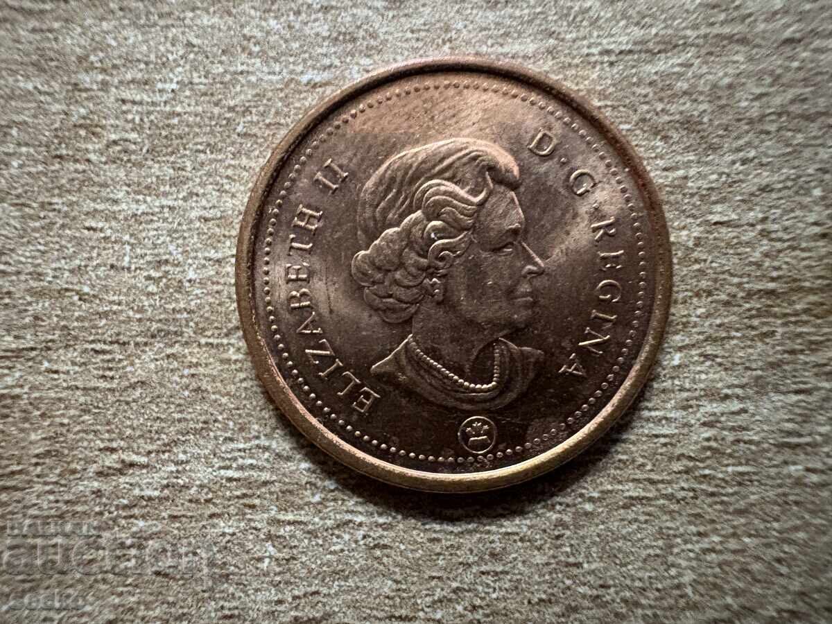 Καναδάς - 1 σεντ (2008) με τιμή 0.20 BGN | € 0.10 Καναδάς - 1 σεντ (2008) με τιμή 0.20 BGN | € 0.10