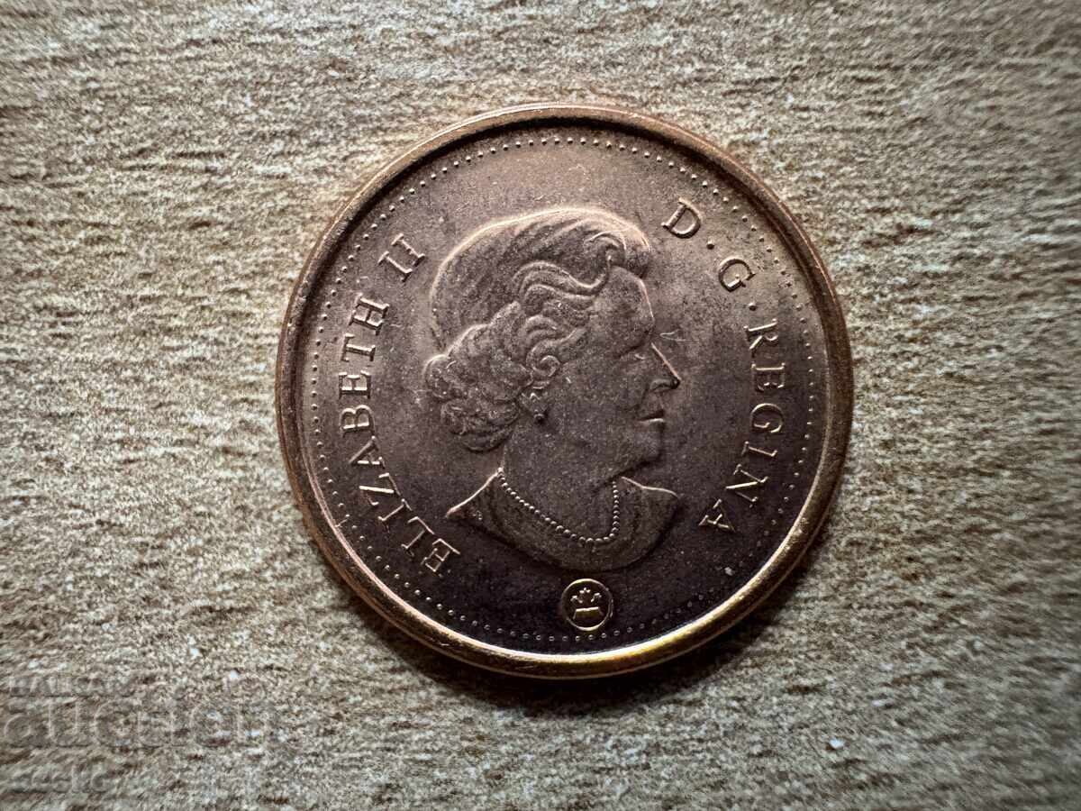 Canada - 1 cent (2011) - Oțel placat cu cupru cu preț 0.20 BGN | € 0.10 Canada - 1 cent (2011) - Oțel placat cu cupru cu preț 0.20 BGN | € 0.10