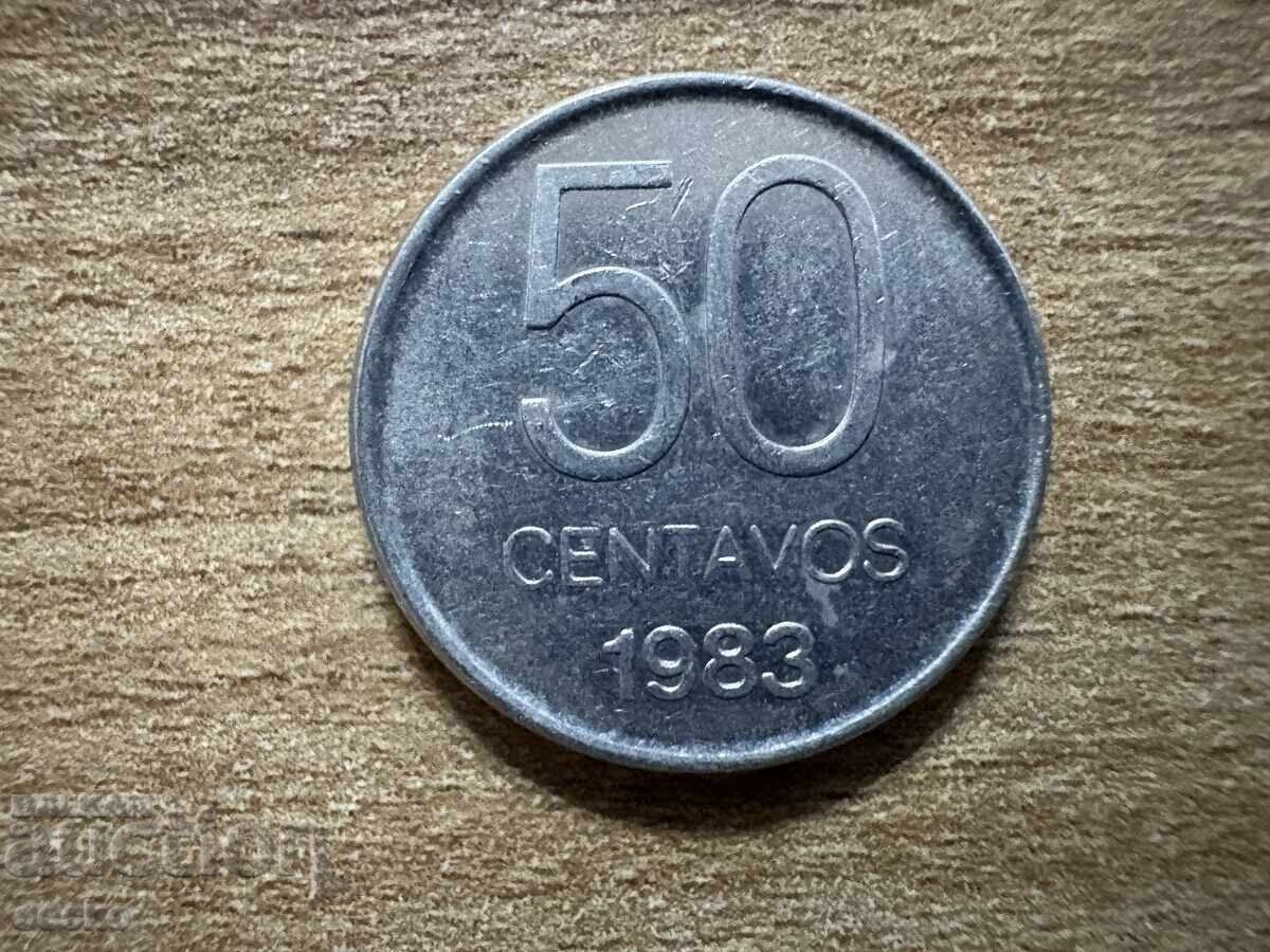 Argentina - 50 centavos (1983)