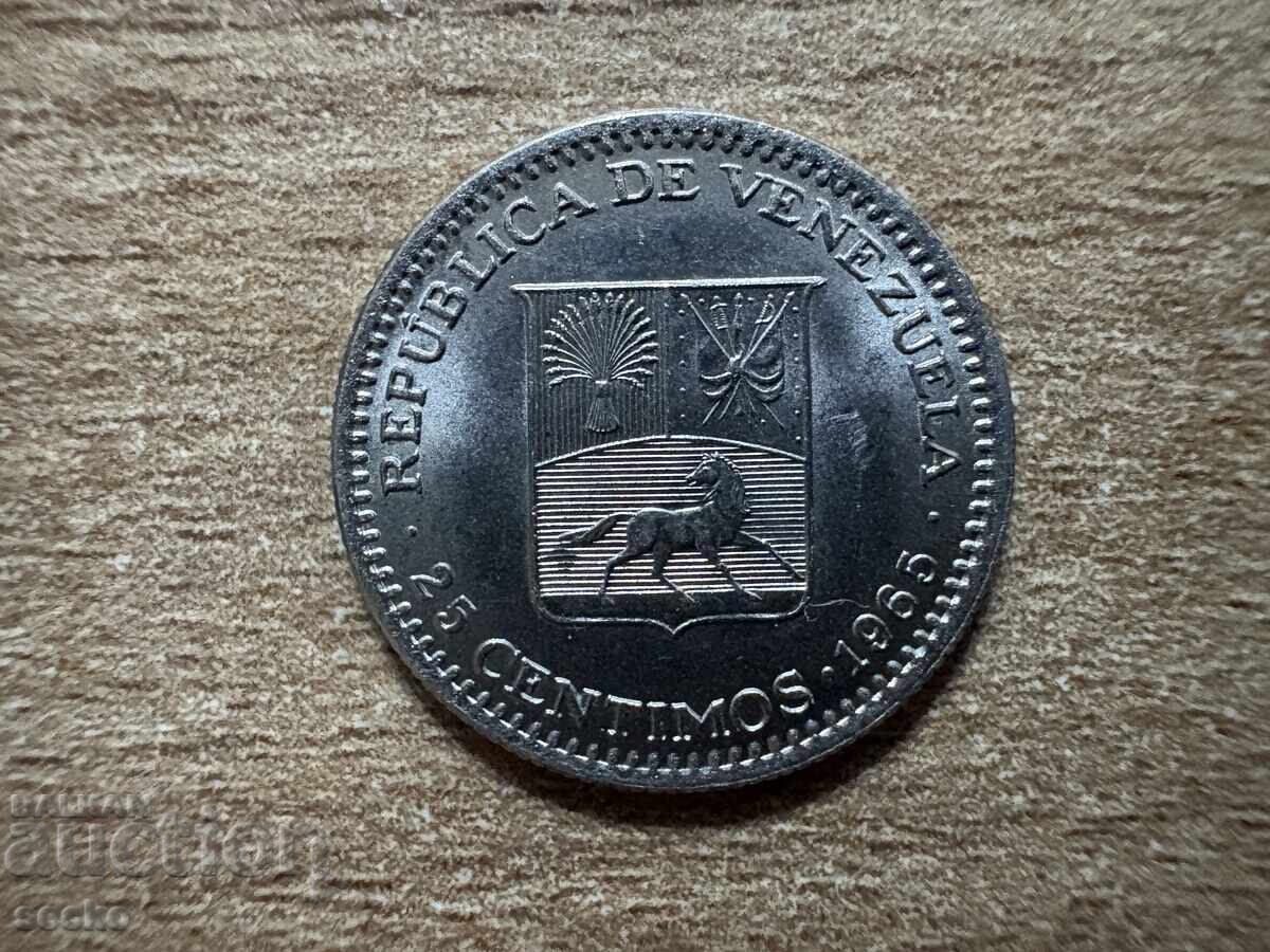 Венецуела - 25 сентимос (1965)