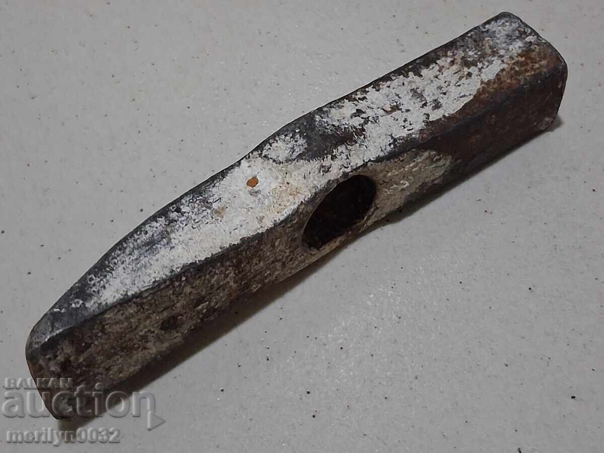 Old wrought iron carpenter's hammer with price 34.00 BGN | € 17.38 Old wrought iron carpenter's hammer with price 34.00 BGN | € 17.38