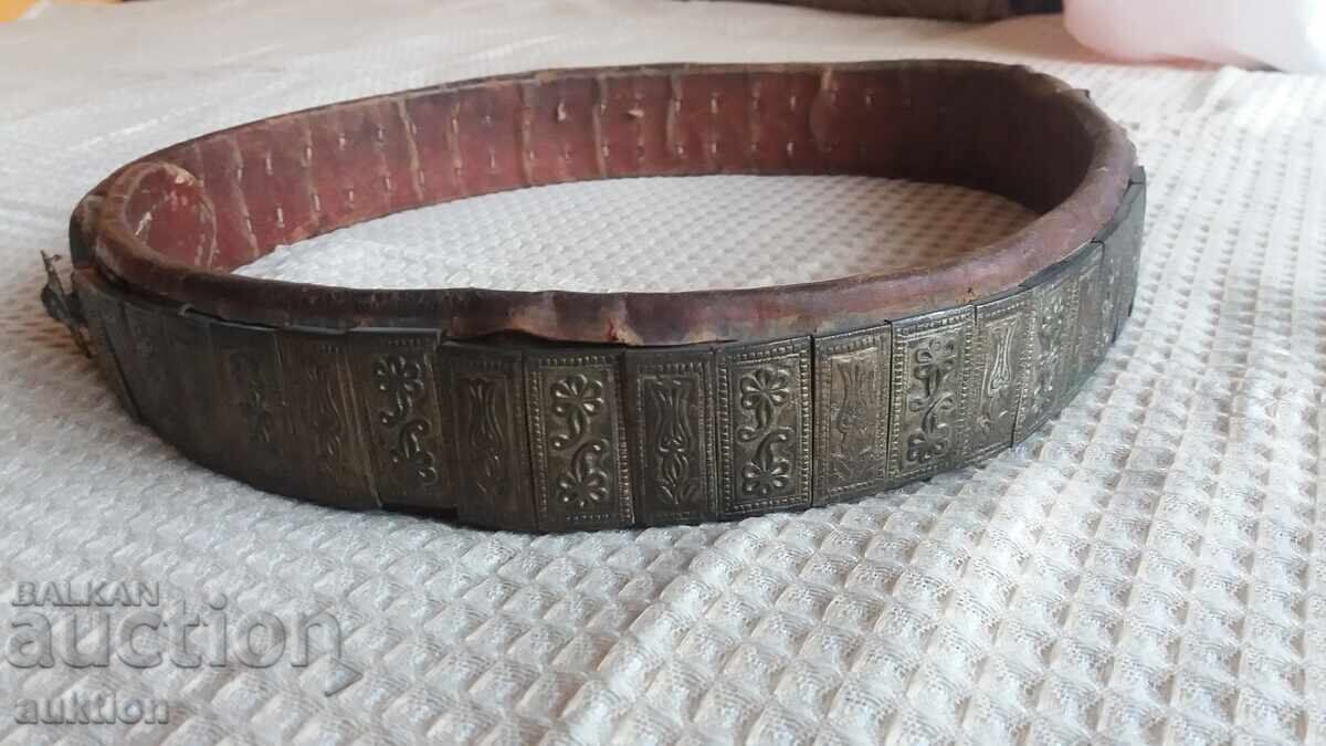 Delivery of UNIQUE REVIVAL SILVER BELT LEATHER WITH PLATES