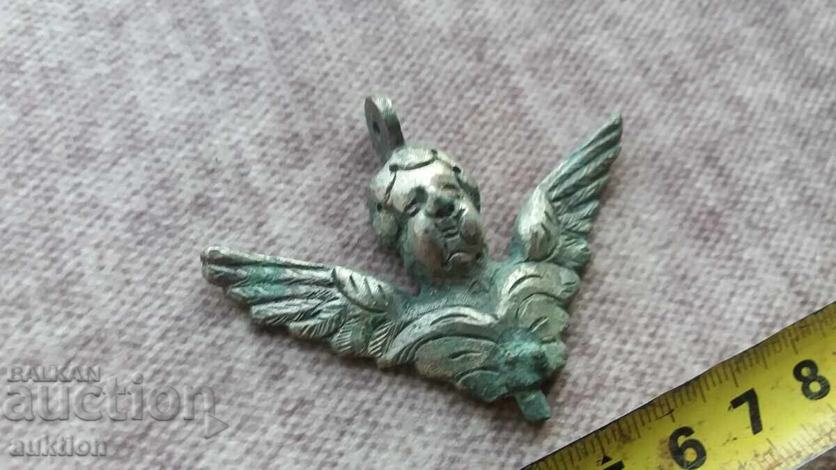 Доставка на херувим - възрожденски сачан - сребро уникат - 30 грама Доставка на херувим - възрожденски сачан - сребро уникат - 30 грама