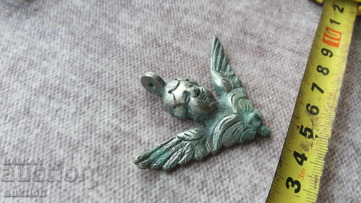 херувим - възрожденски сачан - сребро уникат - 30 грама - 5 херувим - възрожденски сачан - сребро уникат - 30 грама - 5