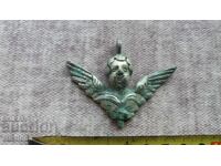 Heruvim - sațan renascentist - argint unicat - 30 grame