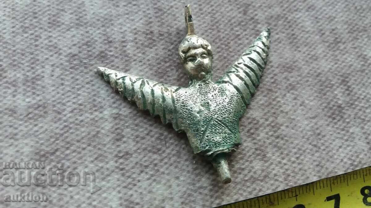 Cherub - Revival-era brazier - silver unique - 26 grams with price 49.99 BGN | € 25.56