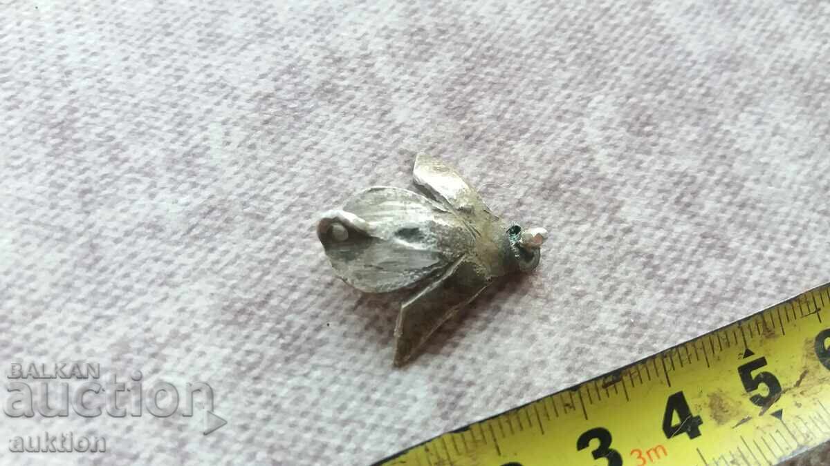 Cherub - Revival-era brazier - silver unique - 7 grams - 6