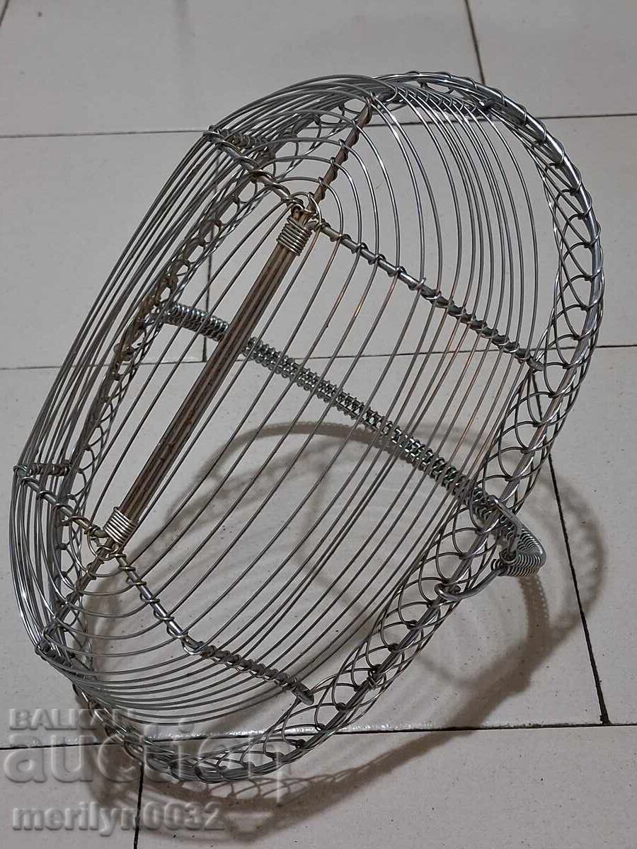 Δημοπρασία Μεταλλικό καλαθάκι, μπομπονιέρα, καλάθι, ζαχαριέρα