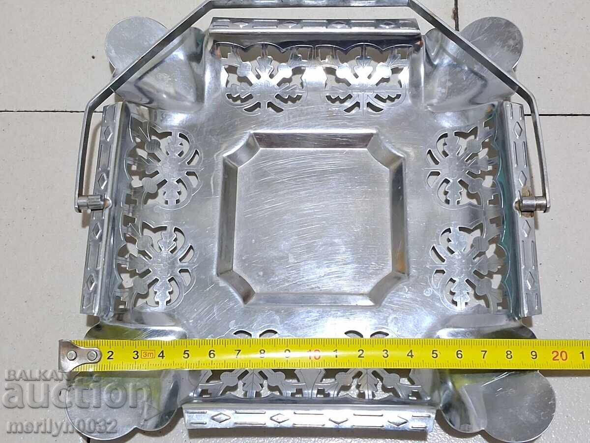 Μεταλλική κασετίνα, καλάθι, ζαχαριέρα - 7