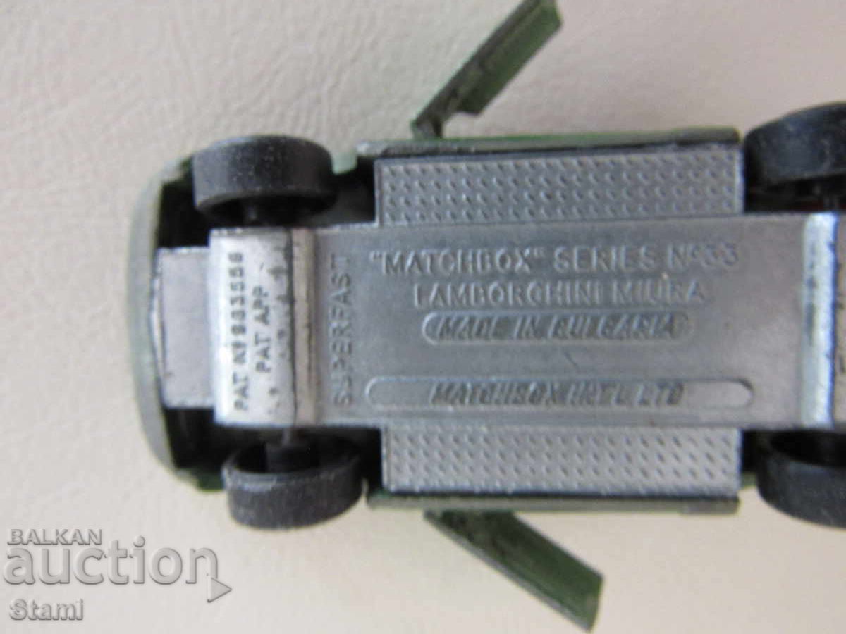 Collector's Matchbox car model Lamborghini - 5 Collector's Matchbox car model Lamborghini - 5