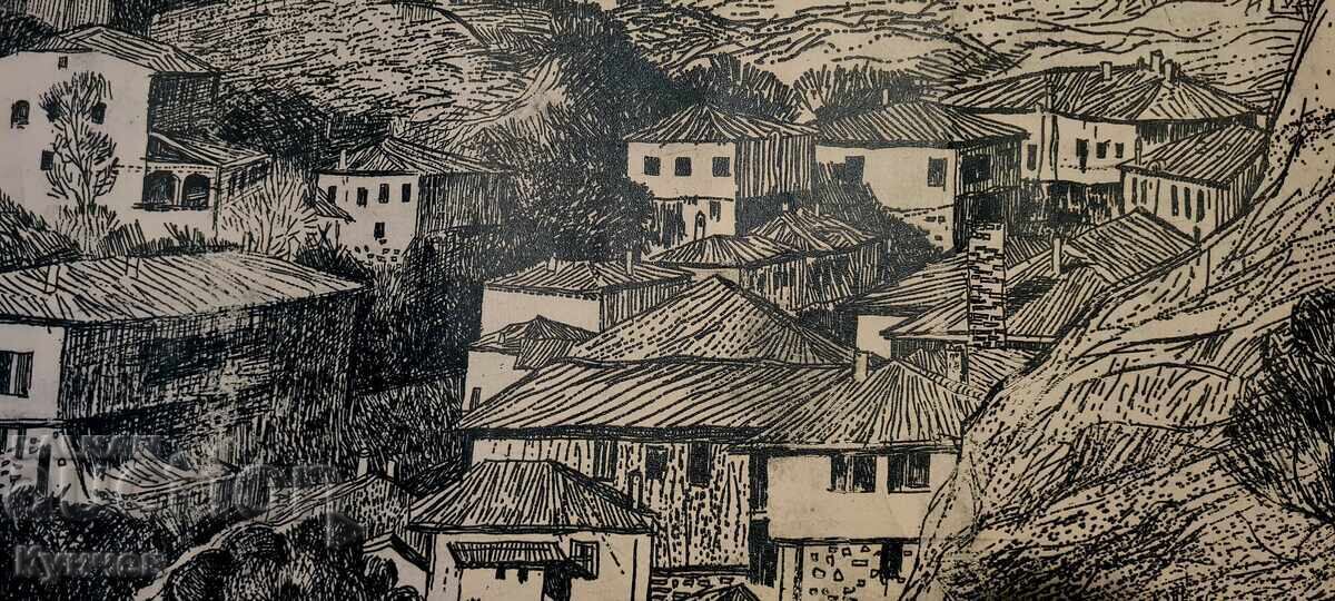 Danail Ignatov, Melnik, tablou Danail Ignatov, Melnik, tablou