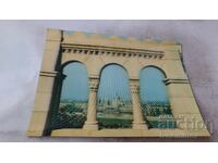 Στερεοσκοπική κάρτα Βουδαπέστης, θέα από τον Προμαχώνα των Ψαράδων