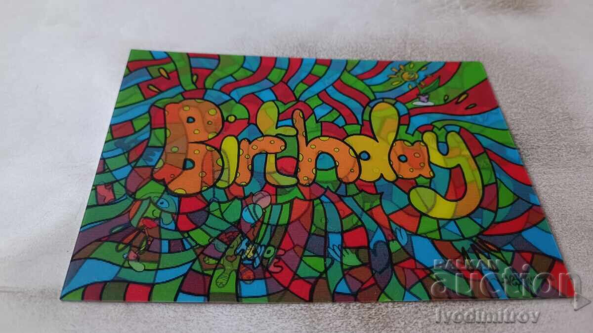 Happy Birthday Stereocard with price 1.85 BGN | € 0.95