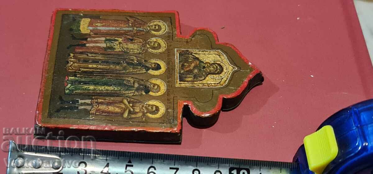 ICOANĂ VECHE - MINIATURĂ - sfârșitul secolului al XVIII-lea - 5 ICOANĂ VECHE - MINIATURĂ - sfârșitul secolului al XVIII-lea - 5