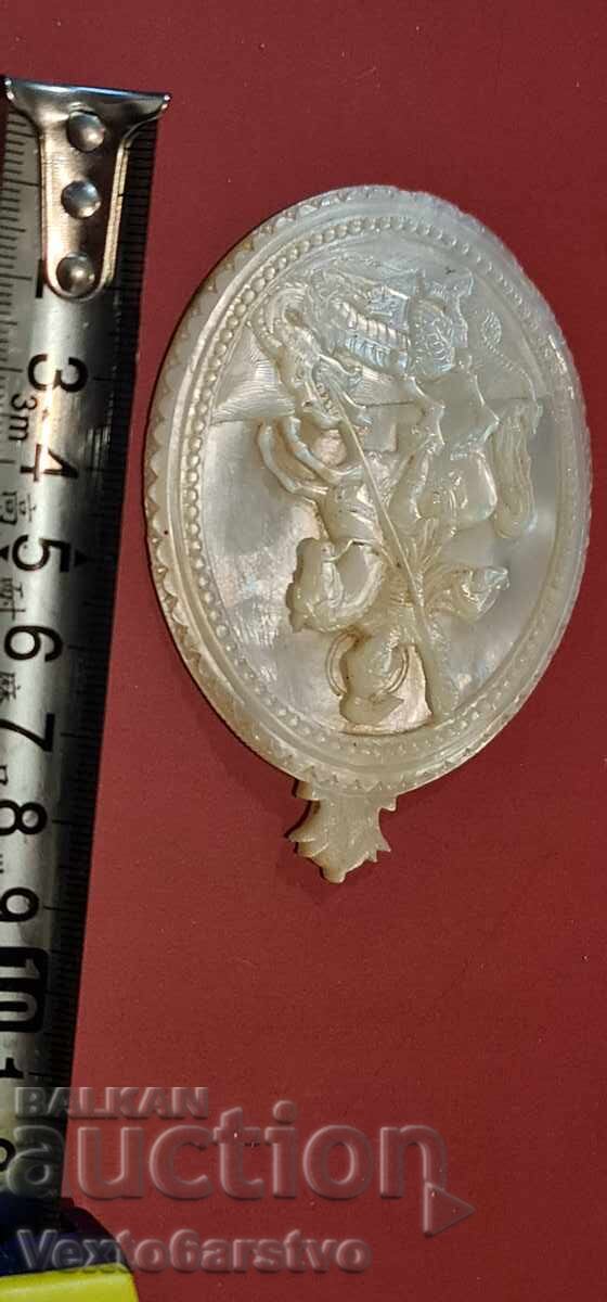 ICOANĂ VECHE - PANAGHIA - SF. GHEORGHE VICTORIOSUL - sfârșitul secolului al XIX-lea - 6