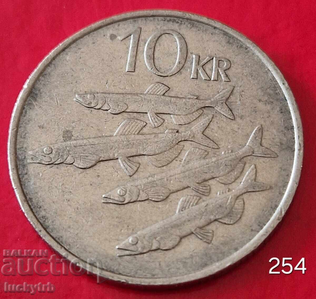 10 Kronur 1984 - Iceland