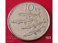 10 крони 2005 - Исландия