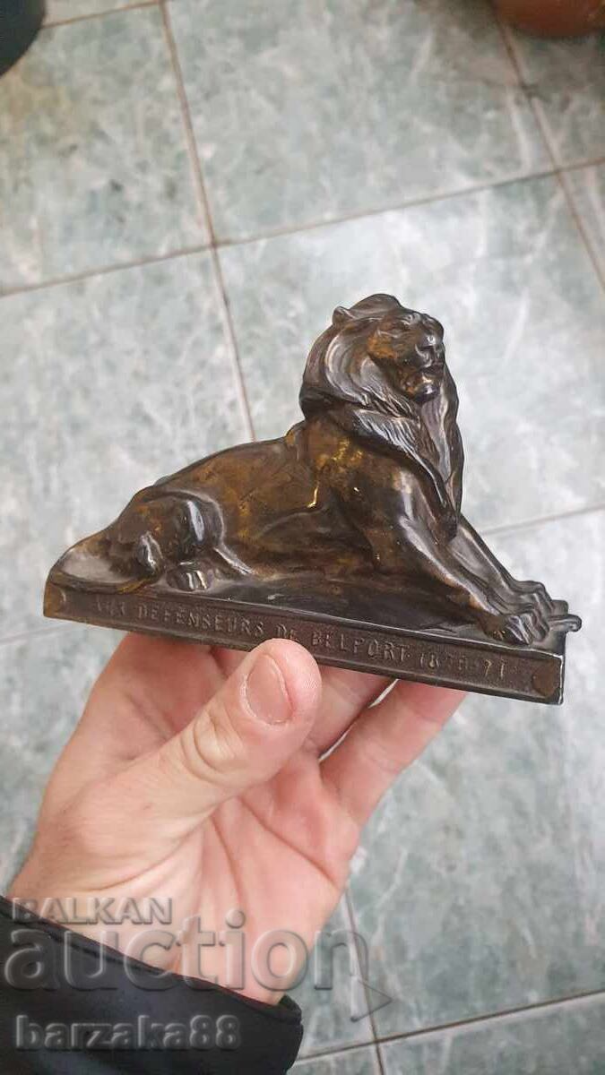 Παλιά φιγούρα Λιονταριού με επιχρύσωση με τιμή 50.00 BGN | € 25.56